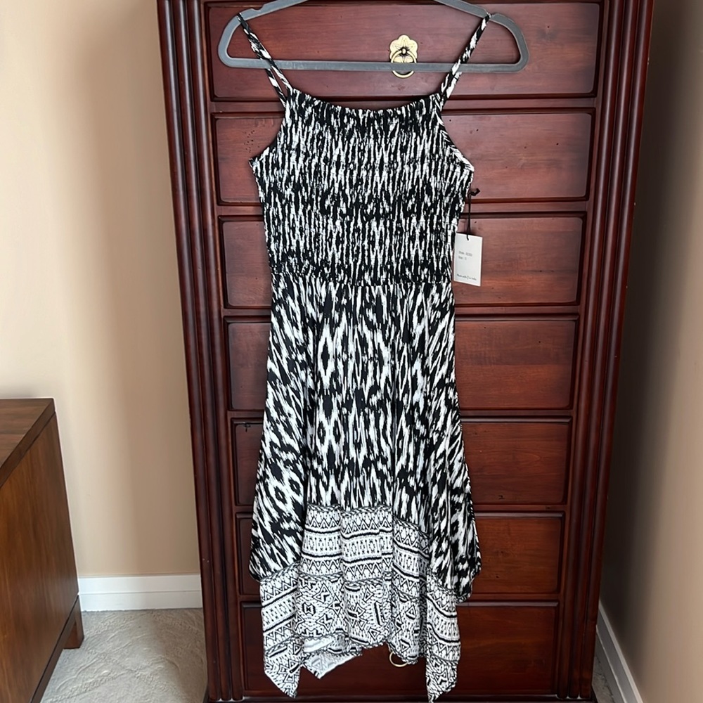 Japna Black and White Dress NWT